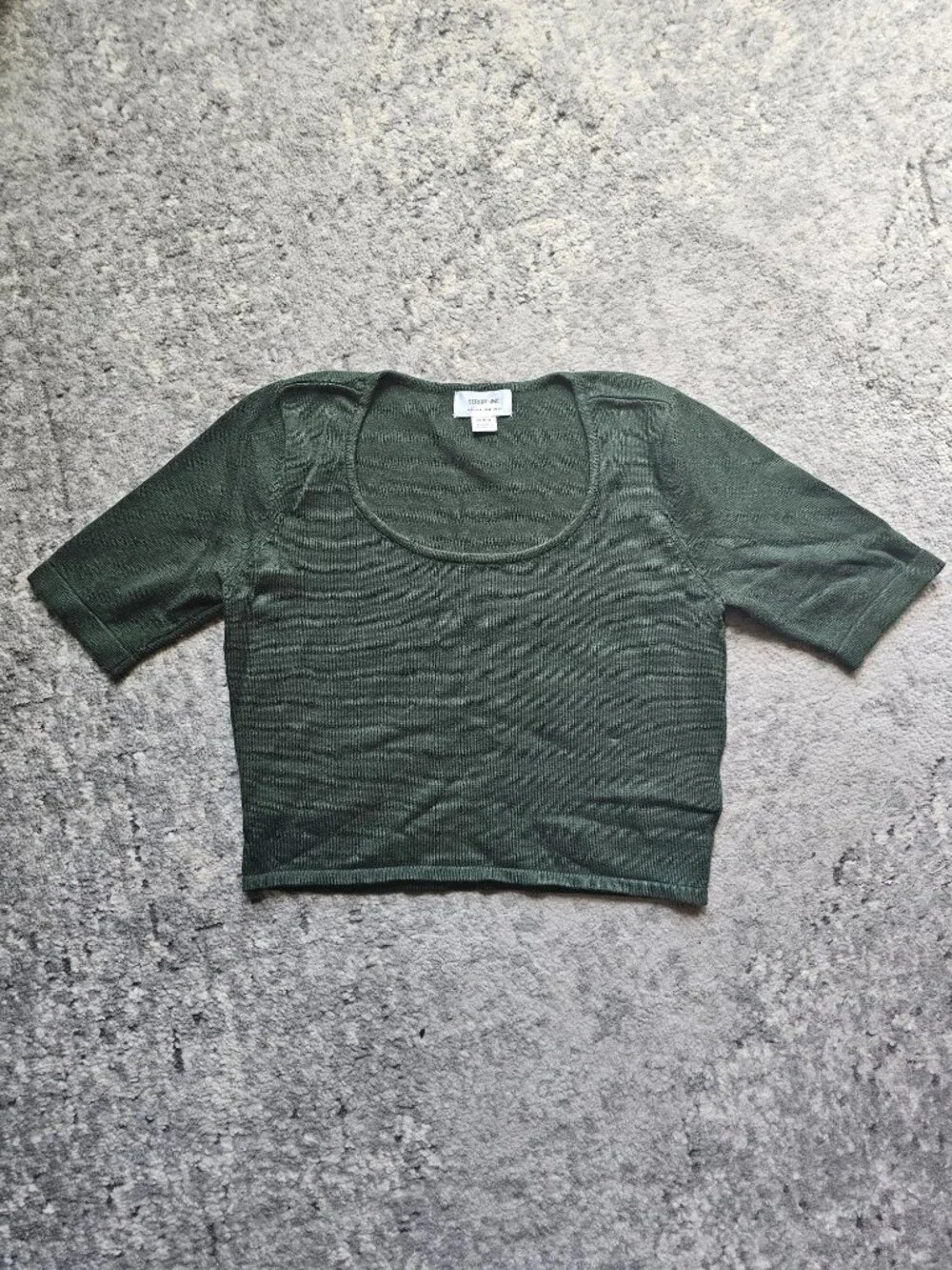 Seraphine Dark Green Knit Top Size 4
